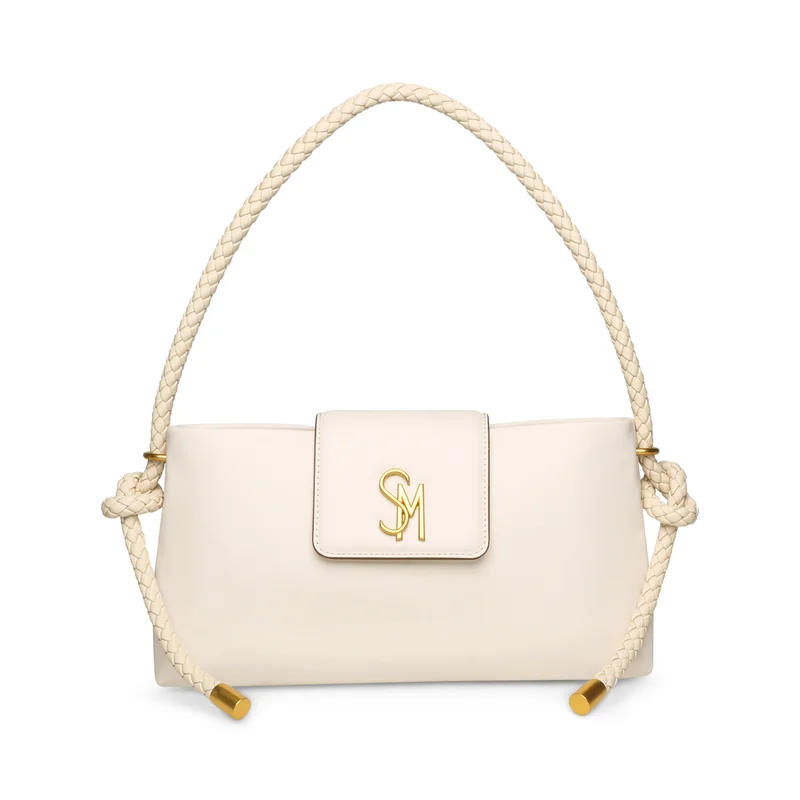 STEVE MADDEN Steve madden rooks bone/gold shoulder bag